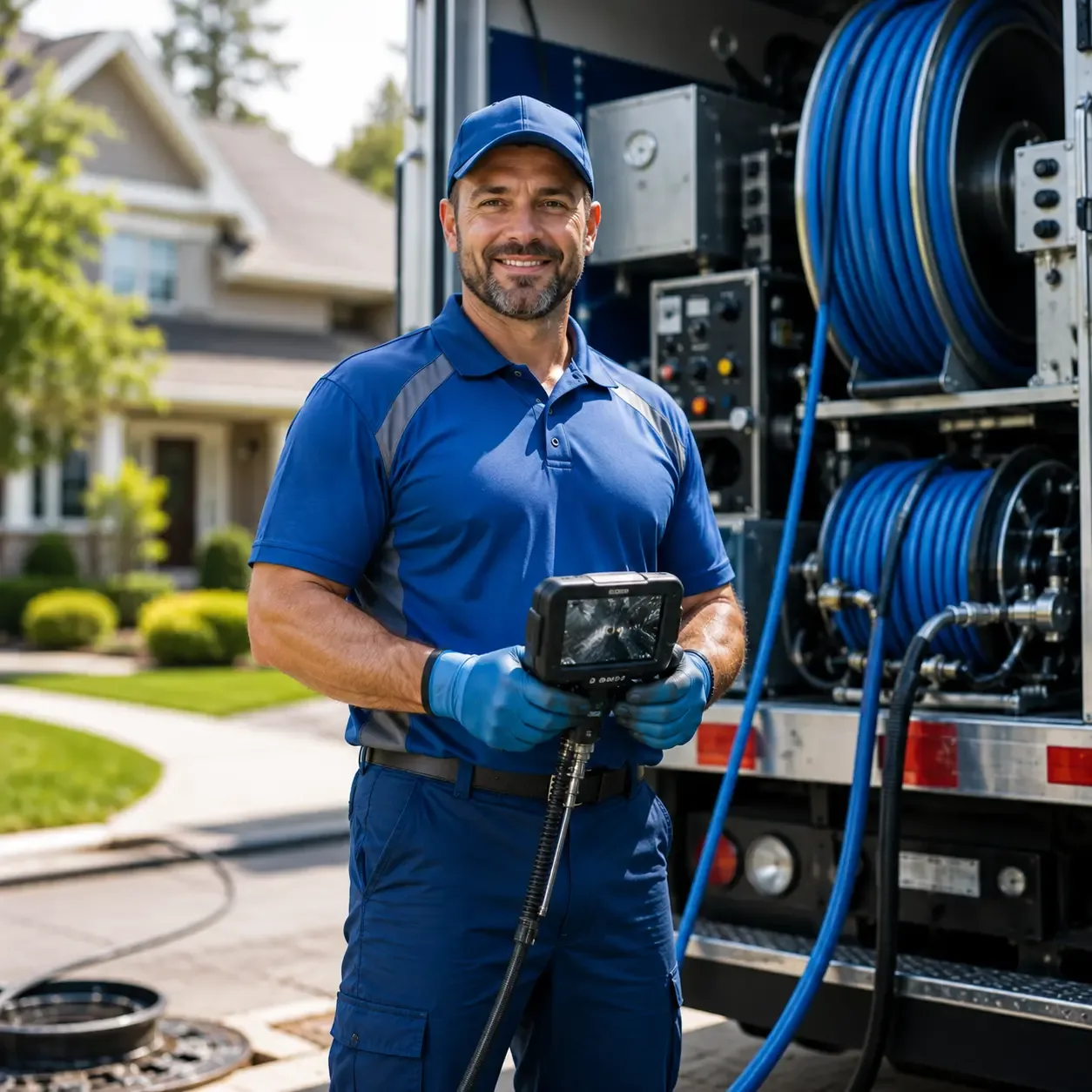 Local outdoor drain cleaning specialists in Shirley, IN